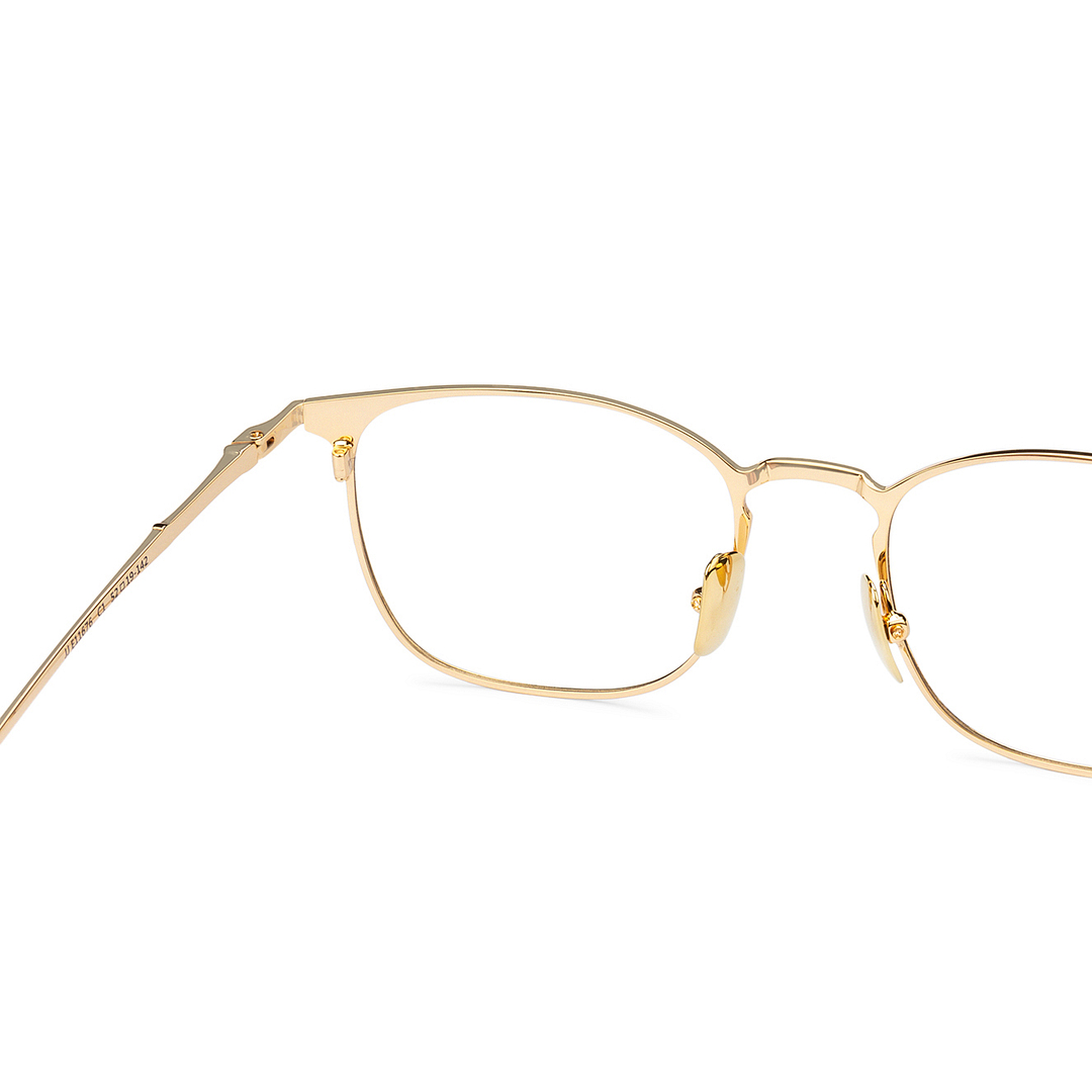 John Jacobs Black Full Rim Square right side