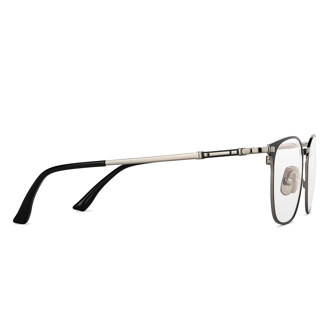 John Jacobs Online Black Full Rim Square right side