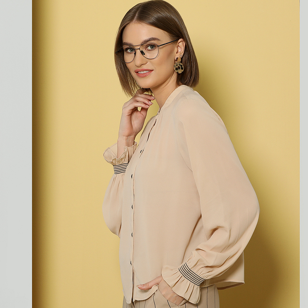 John Jacobs Online Dark Gunmetal Full Rim Aviator right side