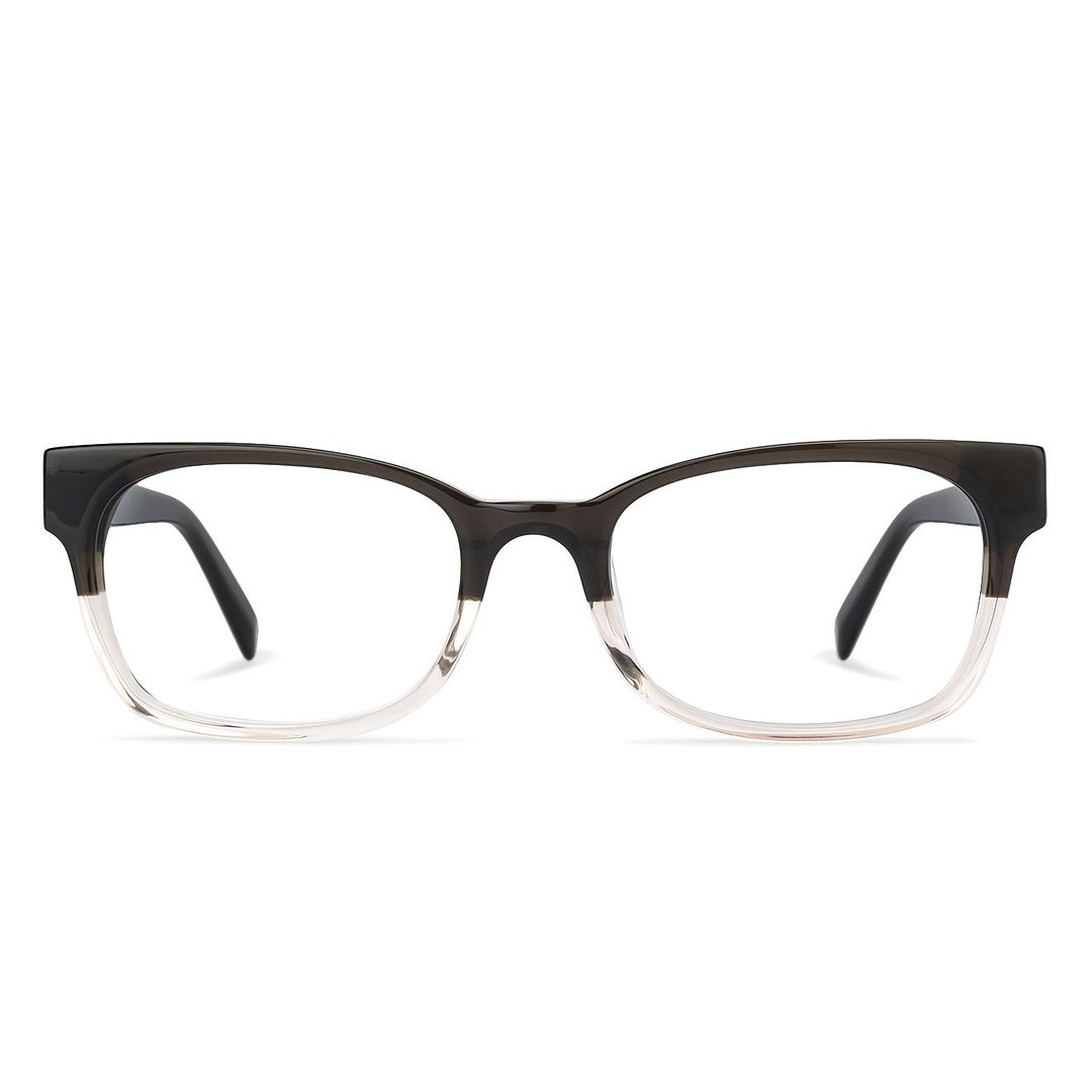 John Jacobs Online Brown Transparent Full Rim Rectangle right side
