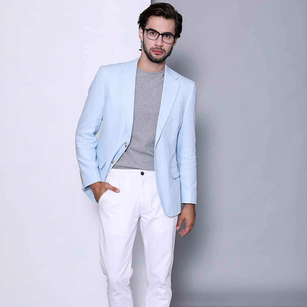 John Jacobs Online Light Brown Full Rim Rectangle left side