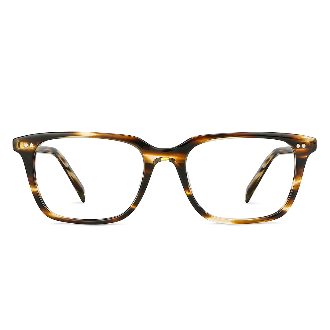 John Jacobs Online Light Brown Full Rim Square left side