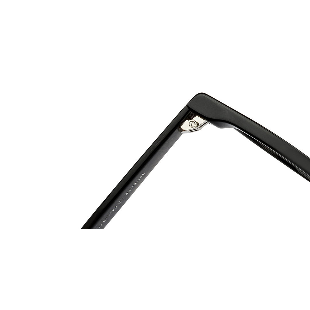 John Jacobs Black Full Rim Round right side