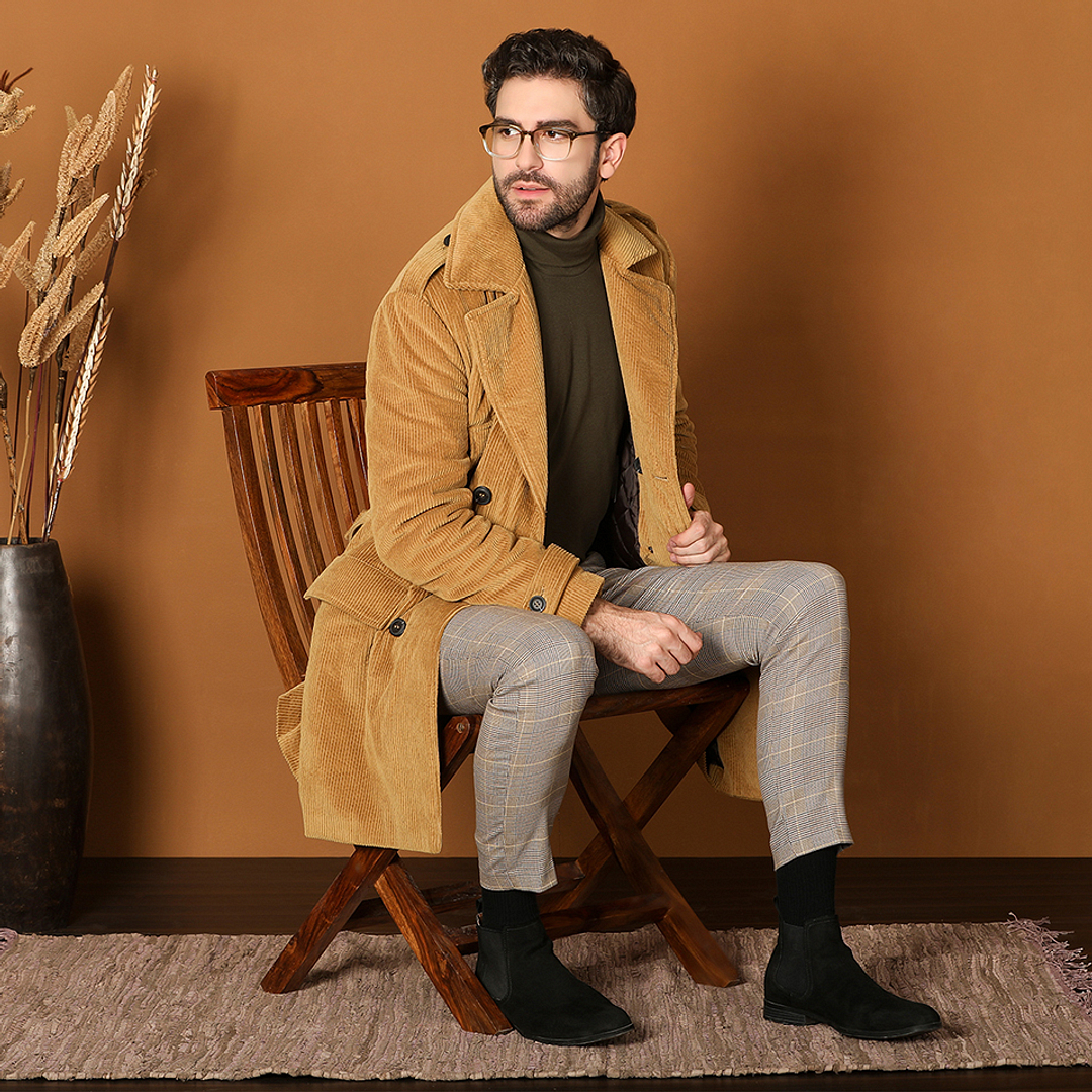 John Jacobs Online Brown Transparent Full Rim Square right side