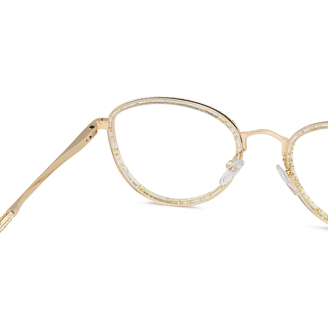 John Jacobs Pink Full Rim Cat Eye right side