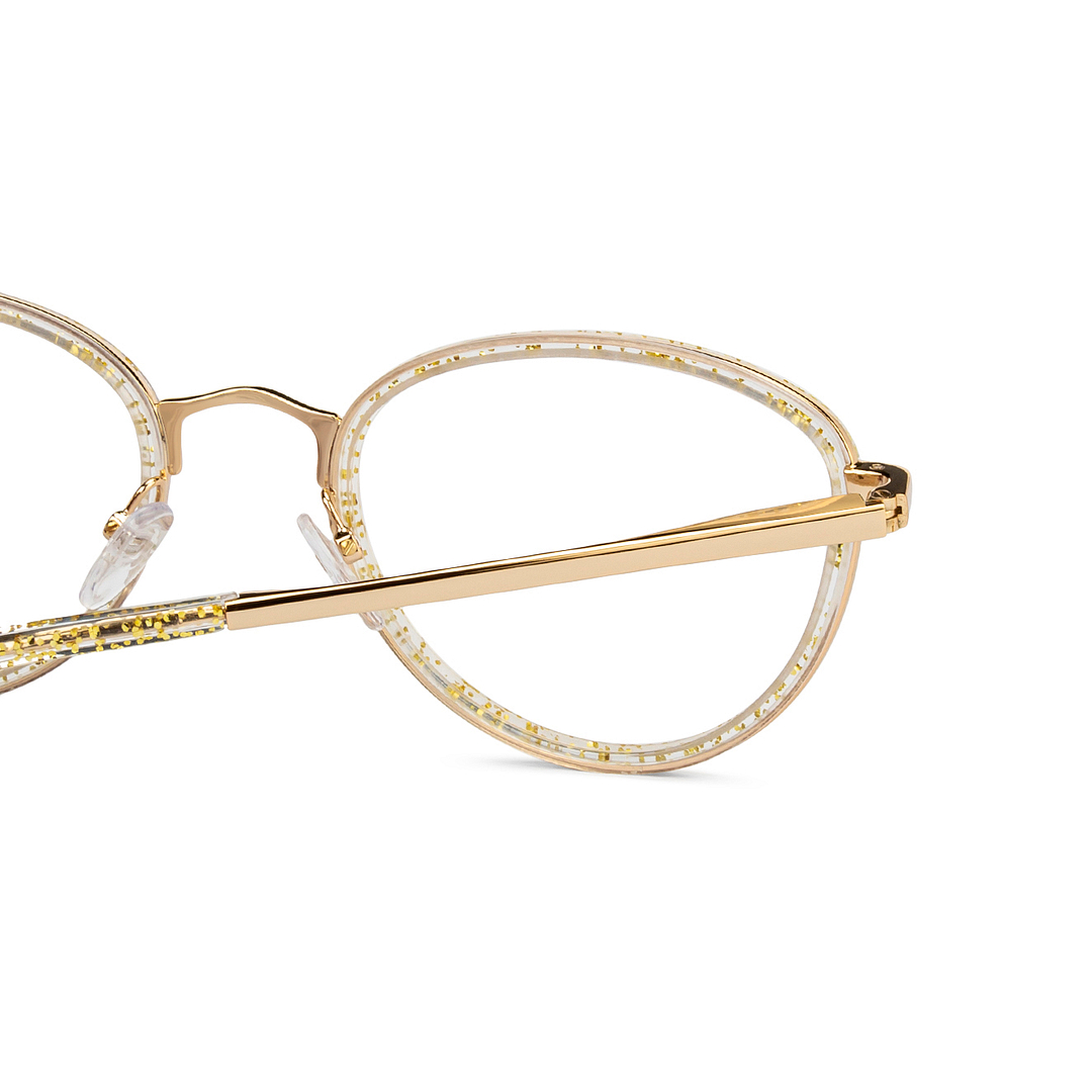 John Jacobs Pink Full Rim Cat Eye left side