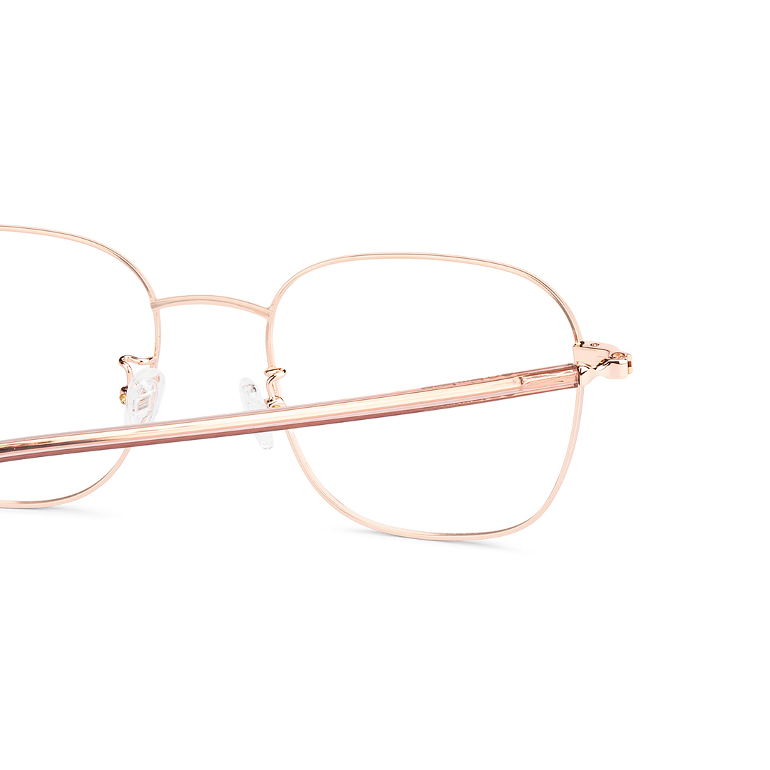 John Jacobs Online Gold Full Rim Square right side