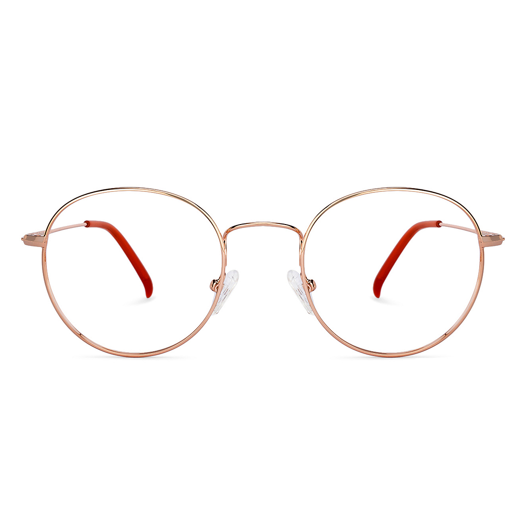 John Jacobs Online Gold Full Rim Round right side