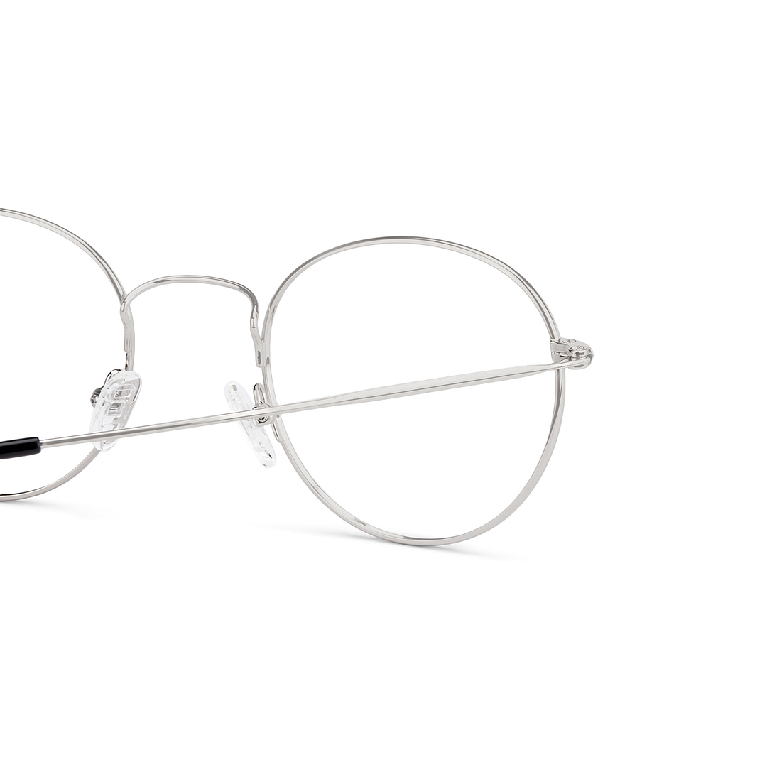 John Jacobs Online Silver Full Rim Round right side