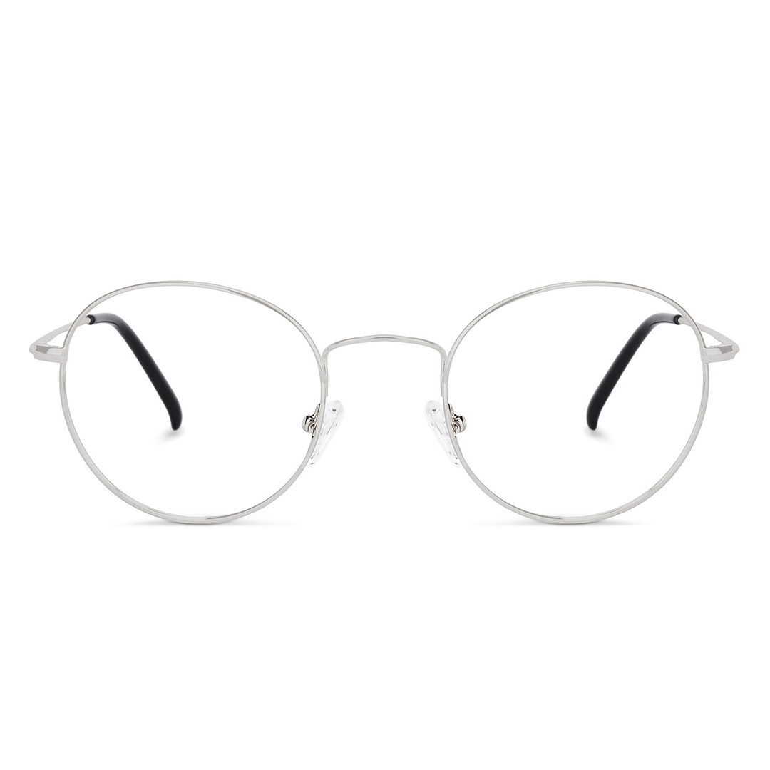 John Jacobs Online Silver Full Rim Round right side