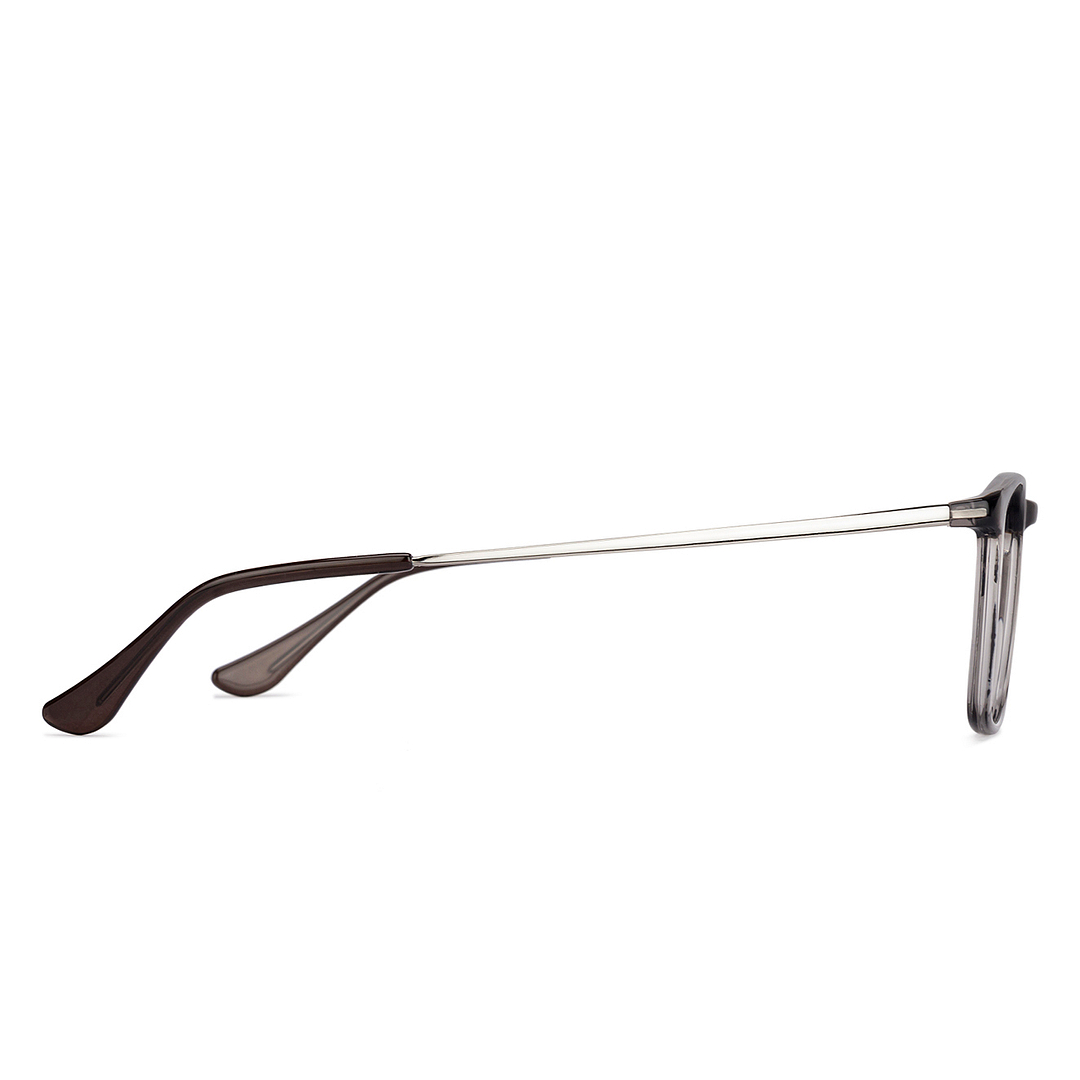 John Jacobs Online Gray Full Rim Rectangle left side