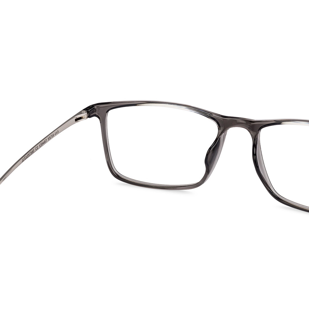 John Jacobs Online Gray Full Rim Rectangle right side