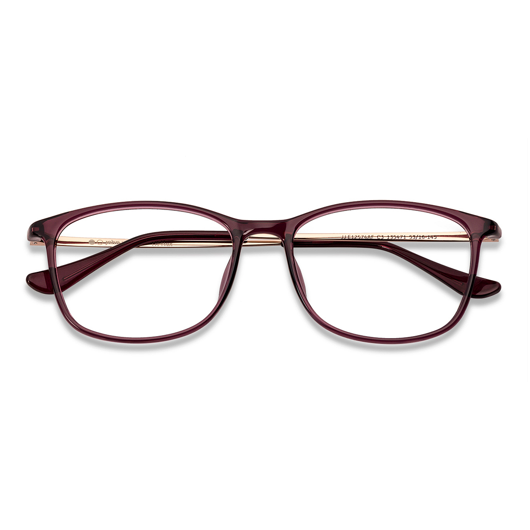 John Jacobs Online Light Brown Full Rim Square left side