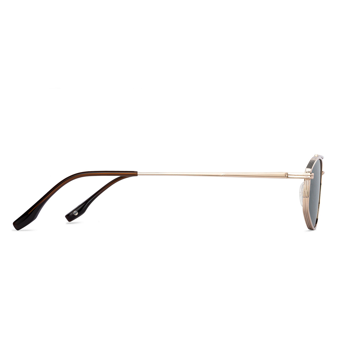 John Jacobs Rose Gold Full Rim Oval right side