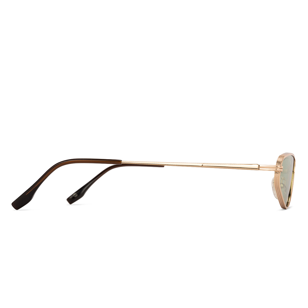 John Jacobs Online Gold Full Rim Cat Eye right side