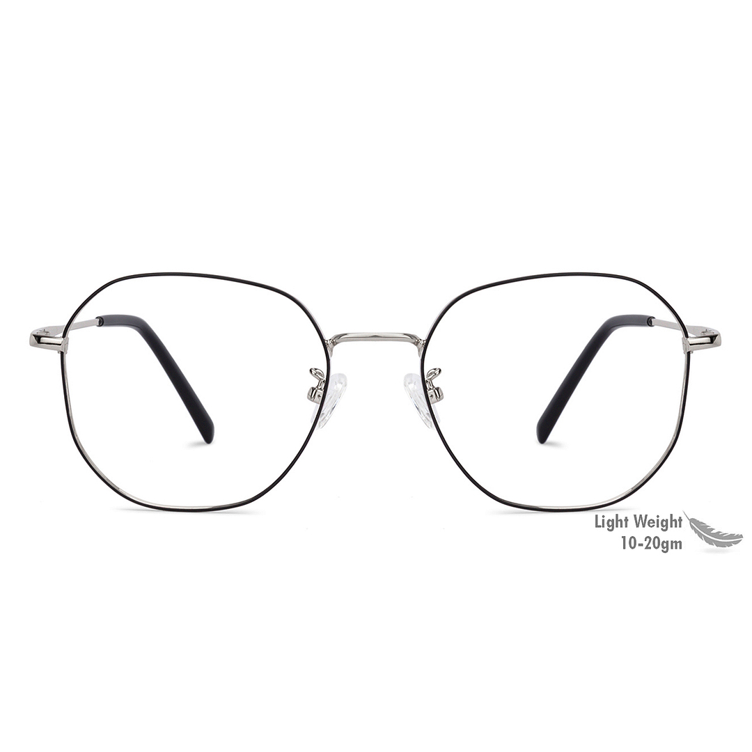 John Jacobs Online Silver Full Rim Round right side