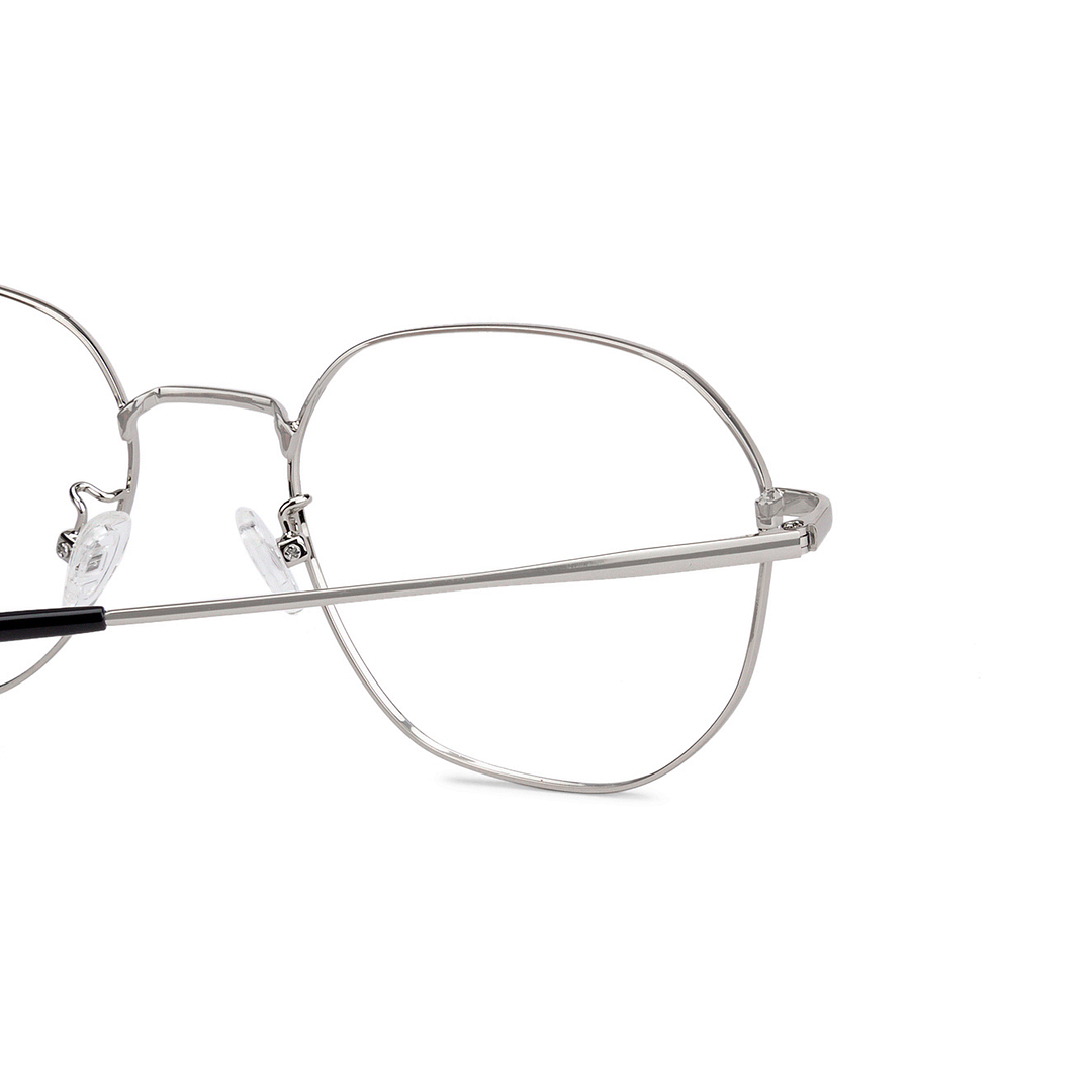 John Jacobs Online Silver Full Rim Round right side