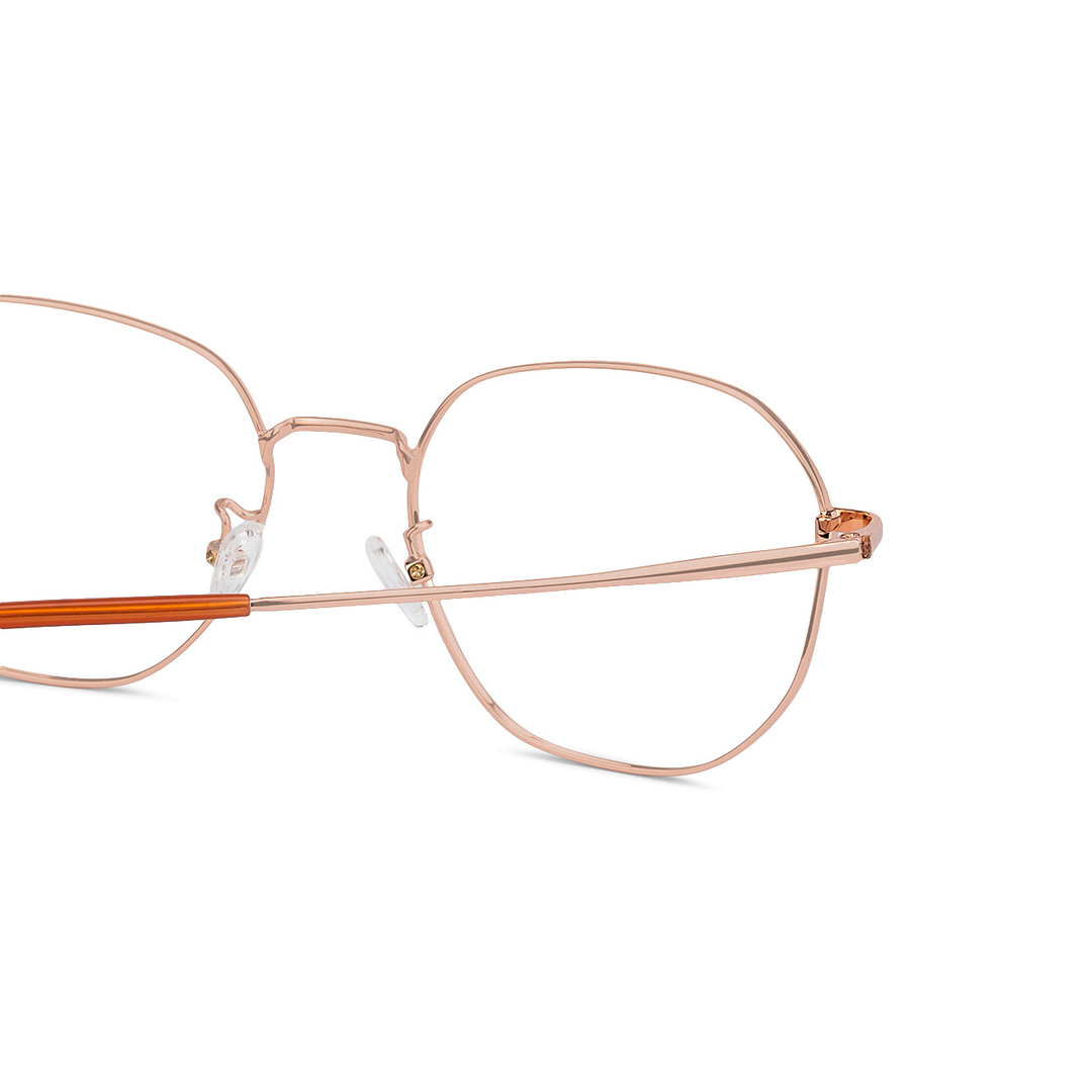 John Jacobs Online Gold Full Rim Round right side