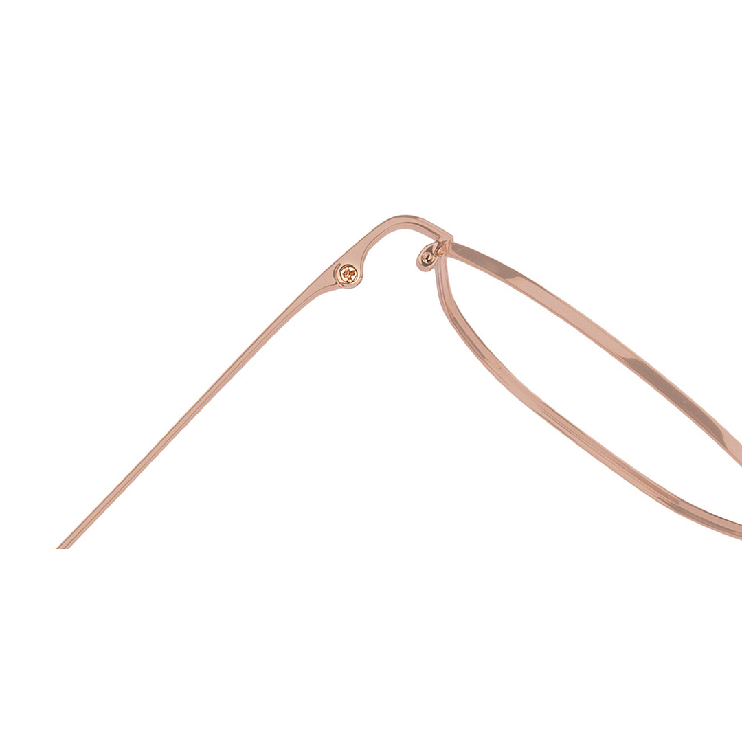 John Jacobs Online Gold Full Rim Round left side