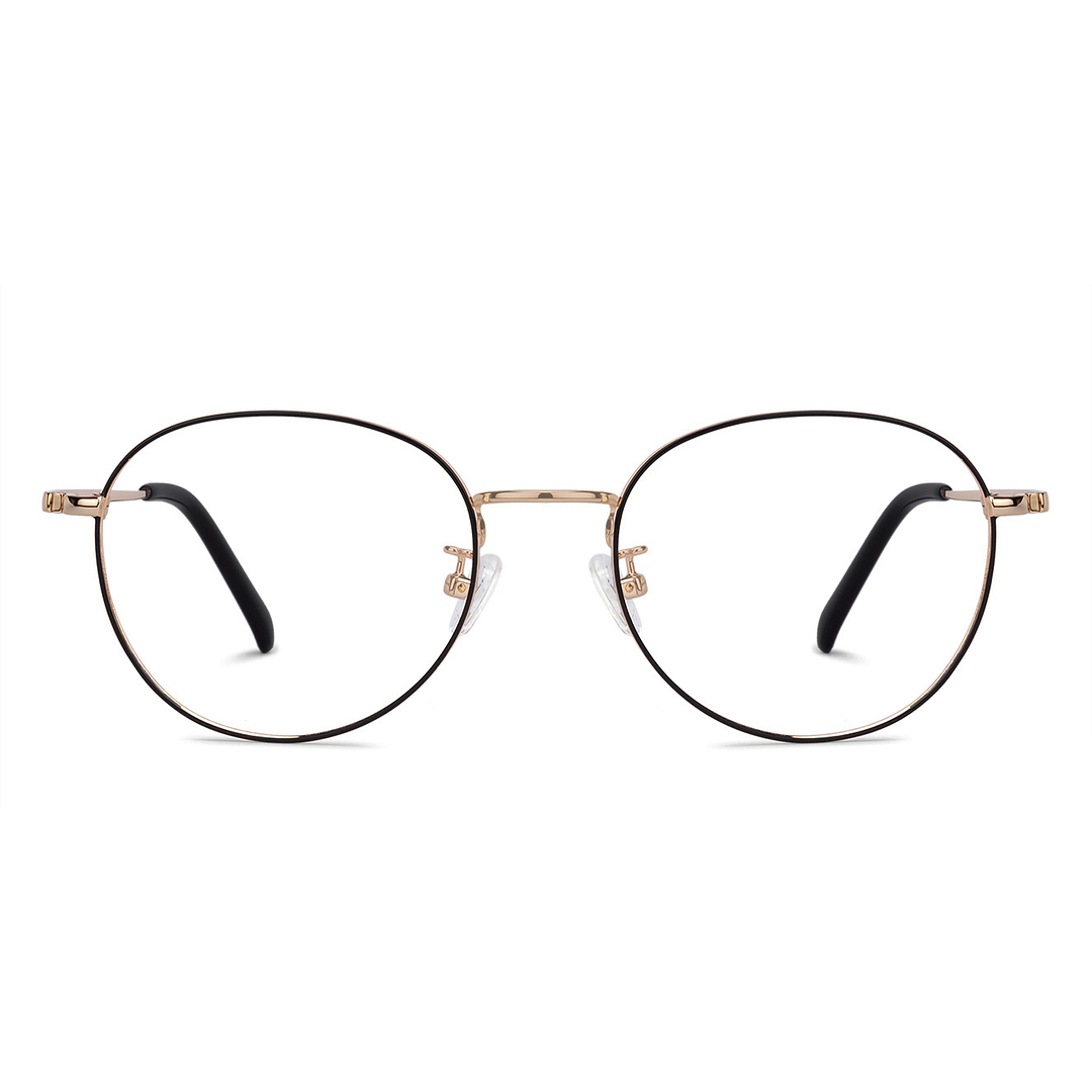 John Jacobs Gold Full Rim Round right side