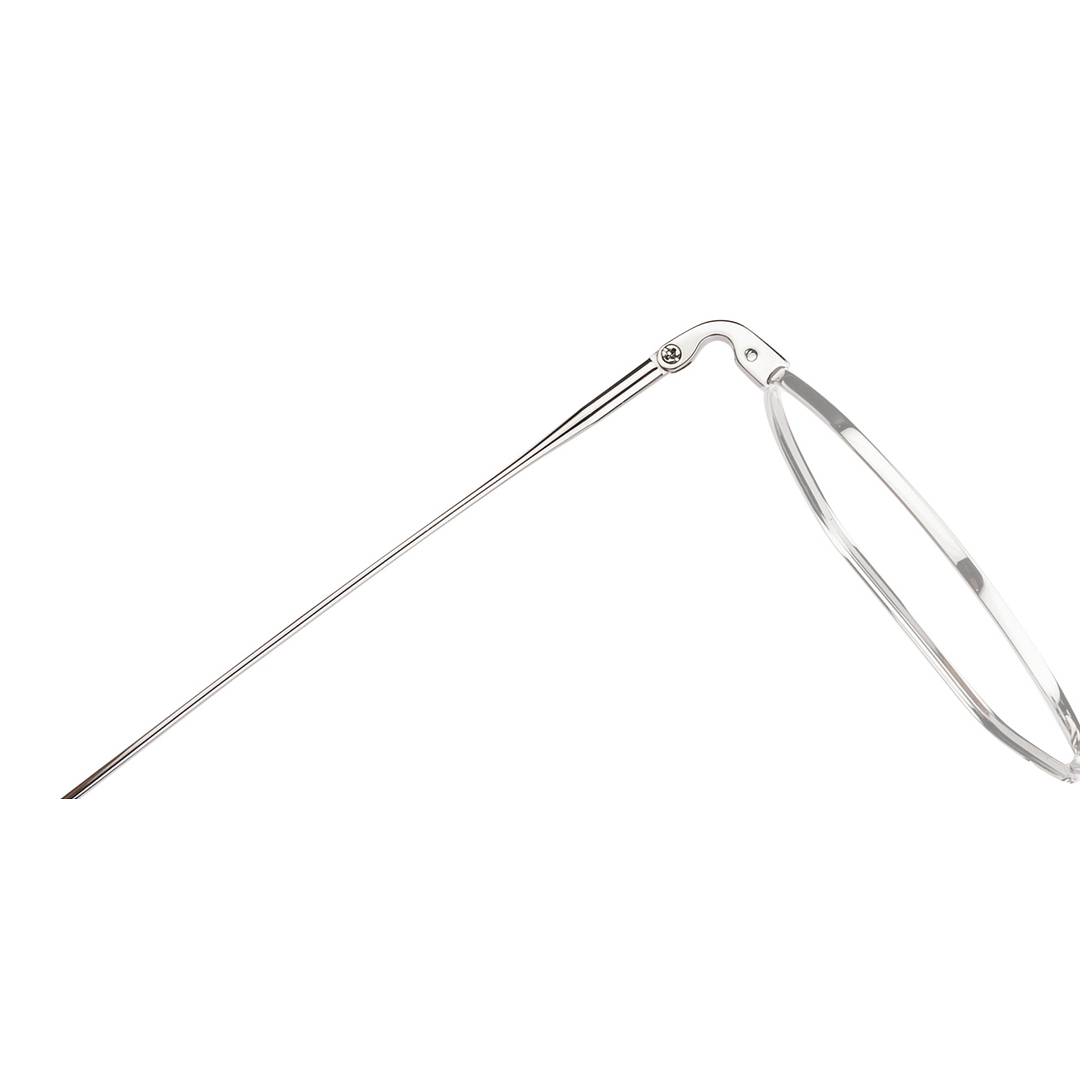 John Jacobs Online Silver Full Rim Hexagonal right side