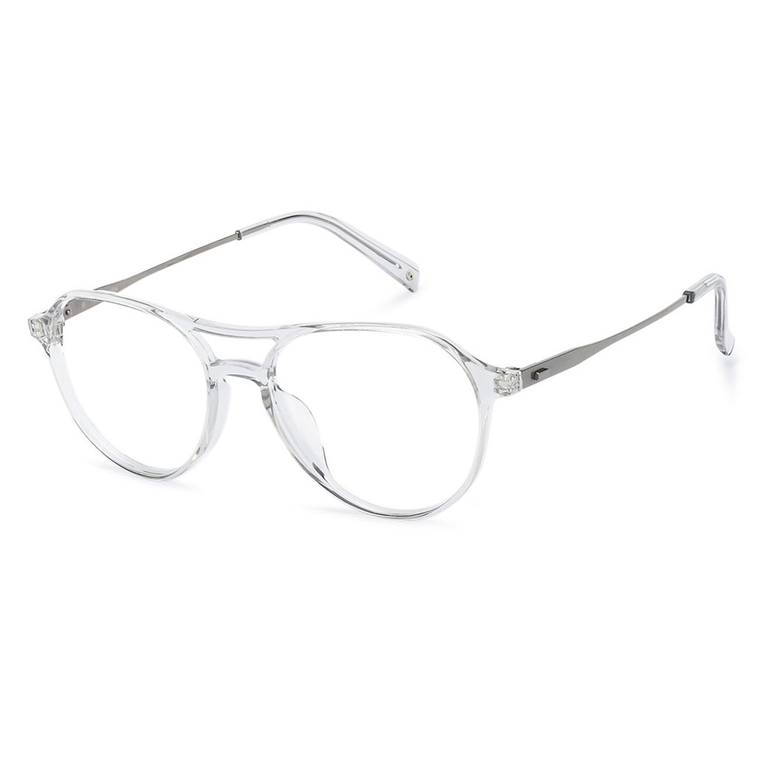 John Jacobs Crystal Transparent Full Rim Aviator right side