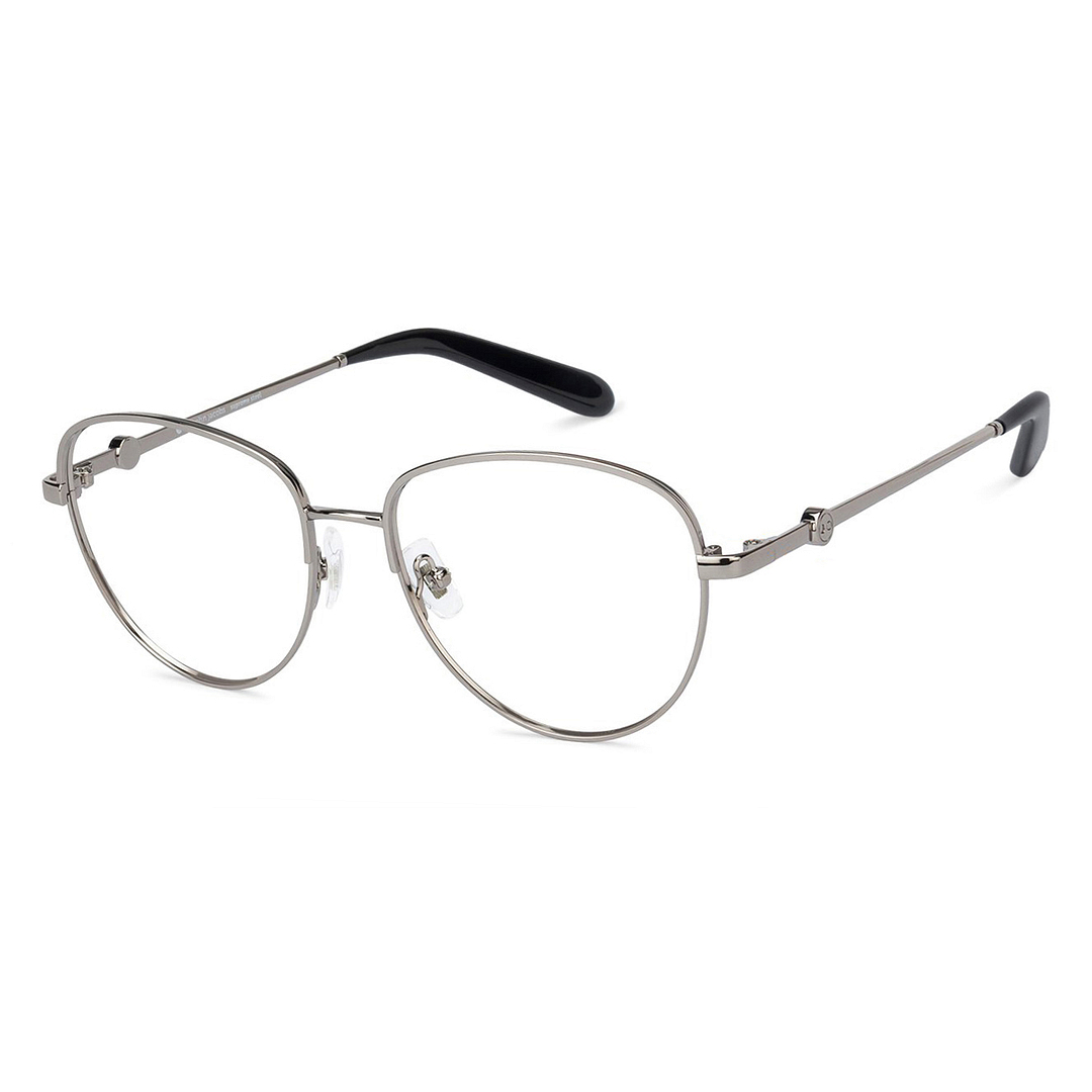 John Jacobs Silver Full Rim Aviator right side