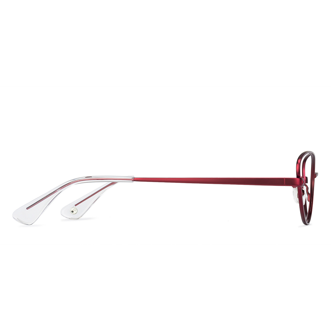 John Jacobs Online Red Full Rim Cat Eye right side