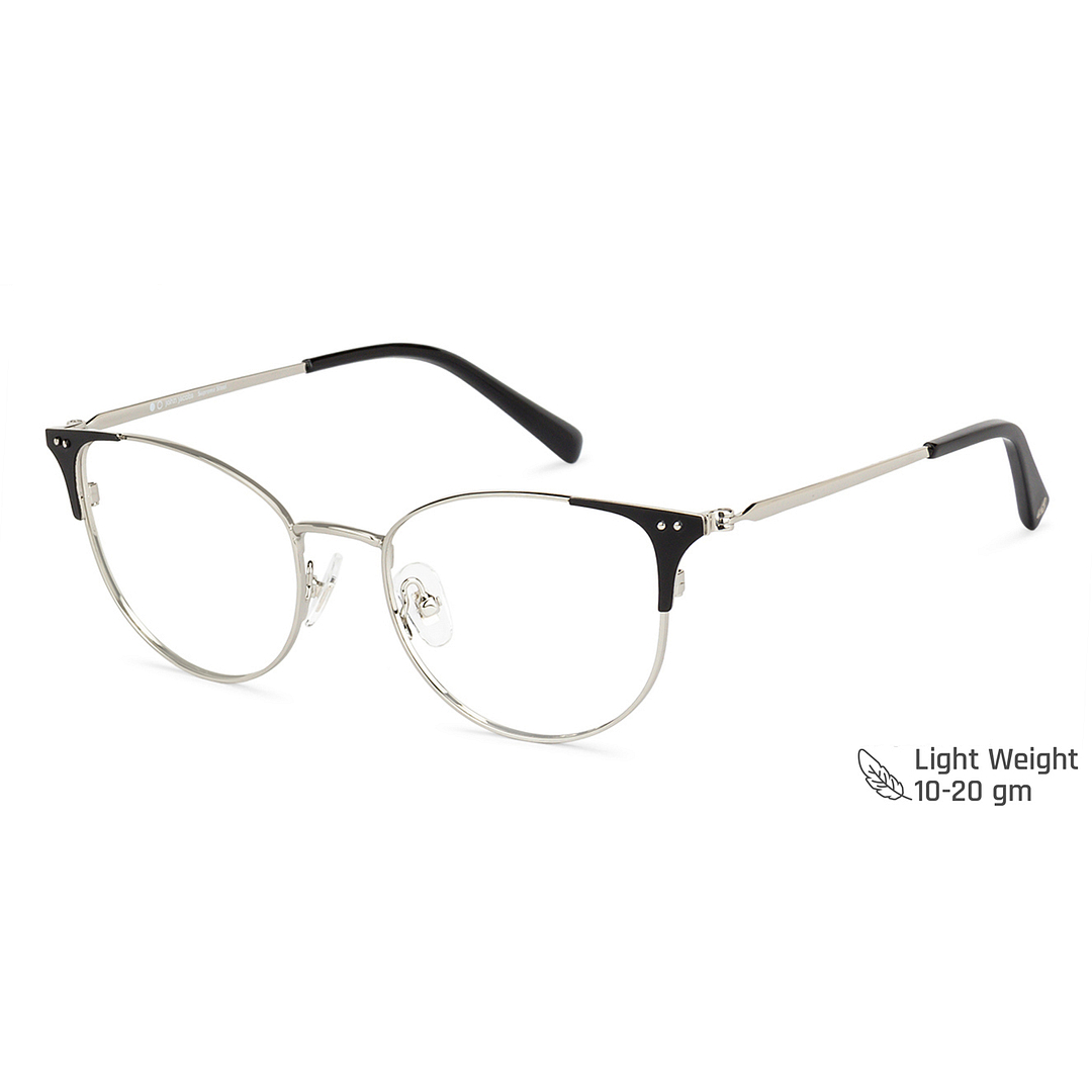 John Jacobs Online Silver Full Rim Cat Eye right side