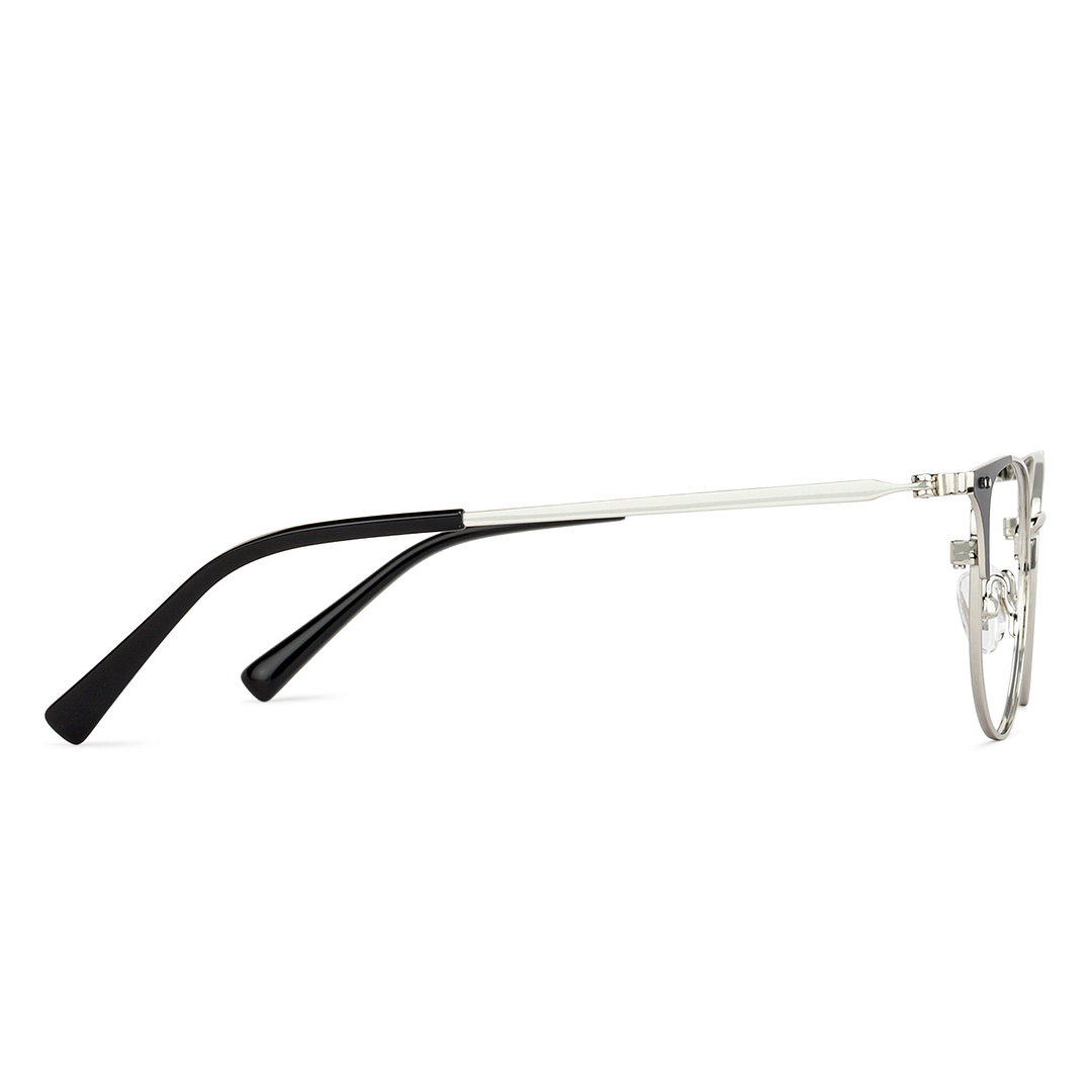 John Jacobs Online Silver Full Rim Cat Eye right side