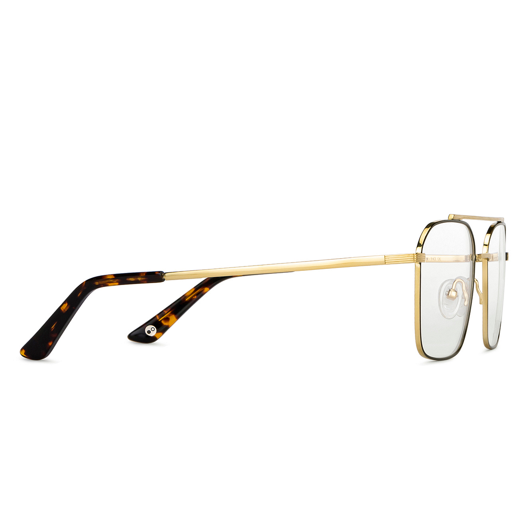 John Jacobs Online Black Full Rim Square left side