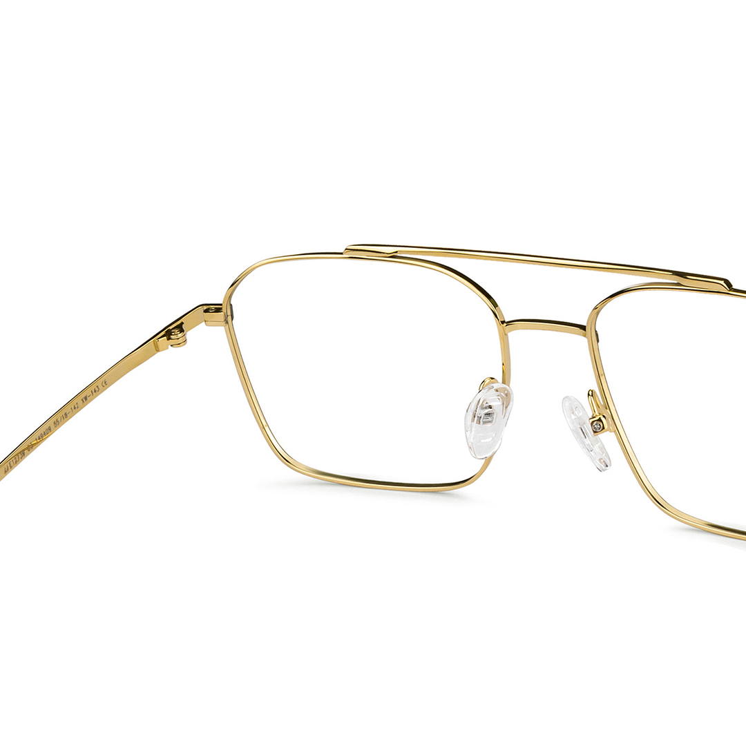 John Jacobs Online Black Full Rim Square right side