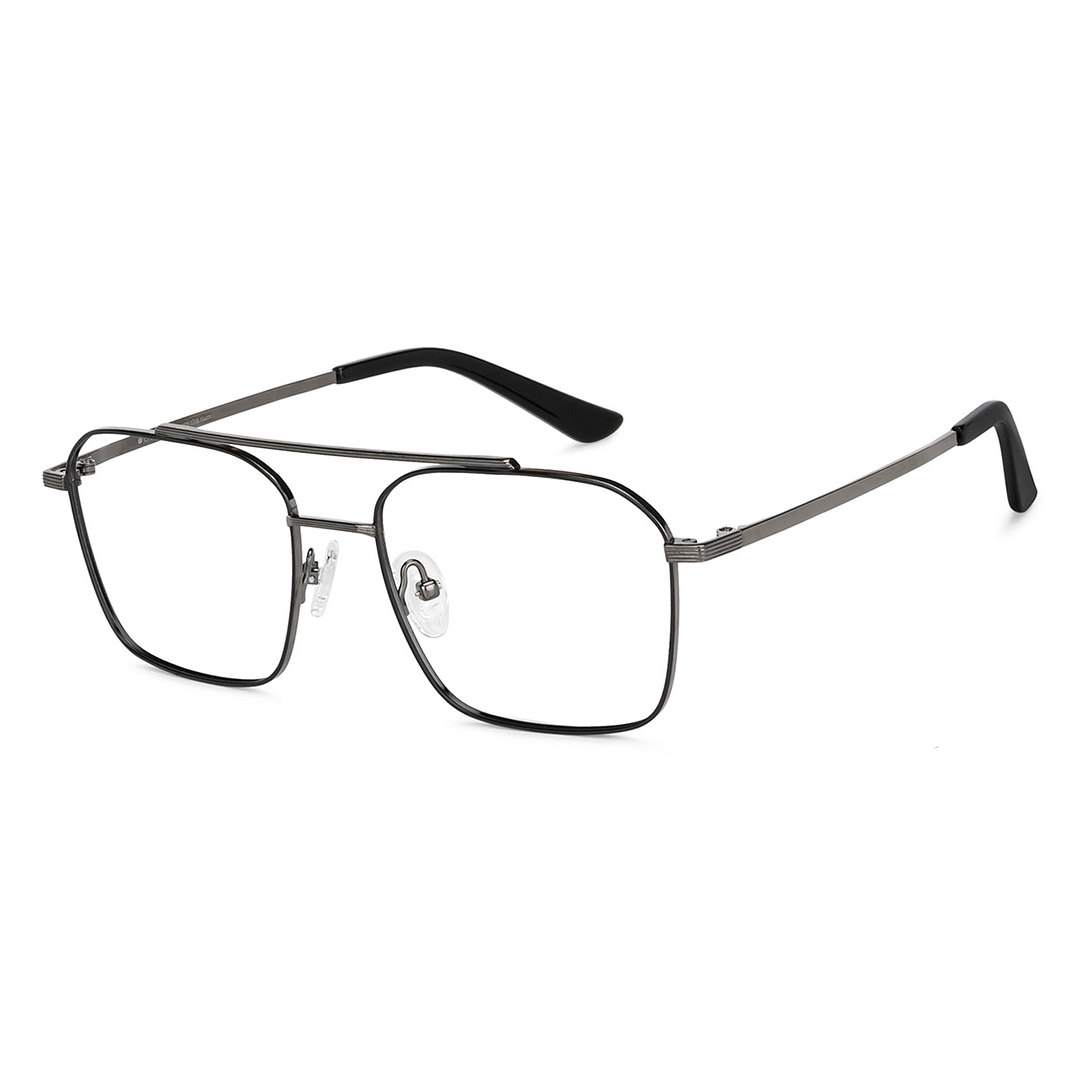 John Jacobs Online Black Full Rim Square right side