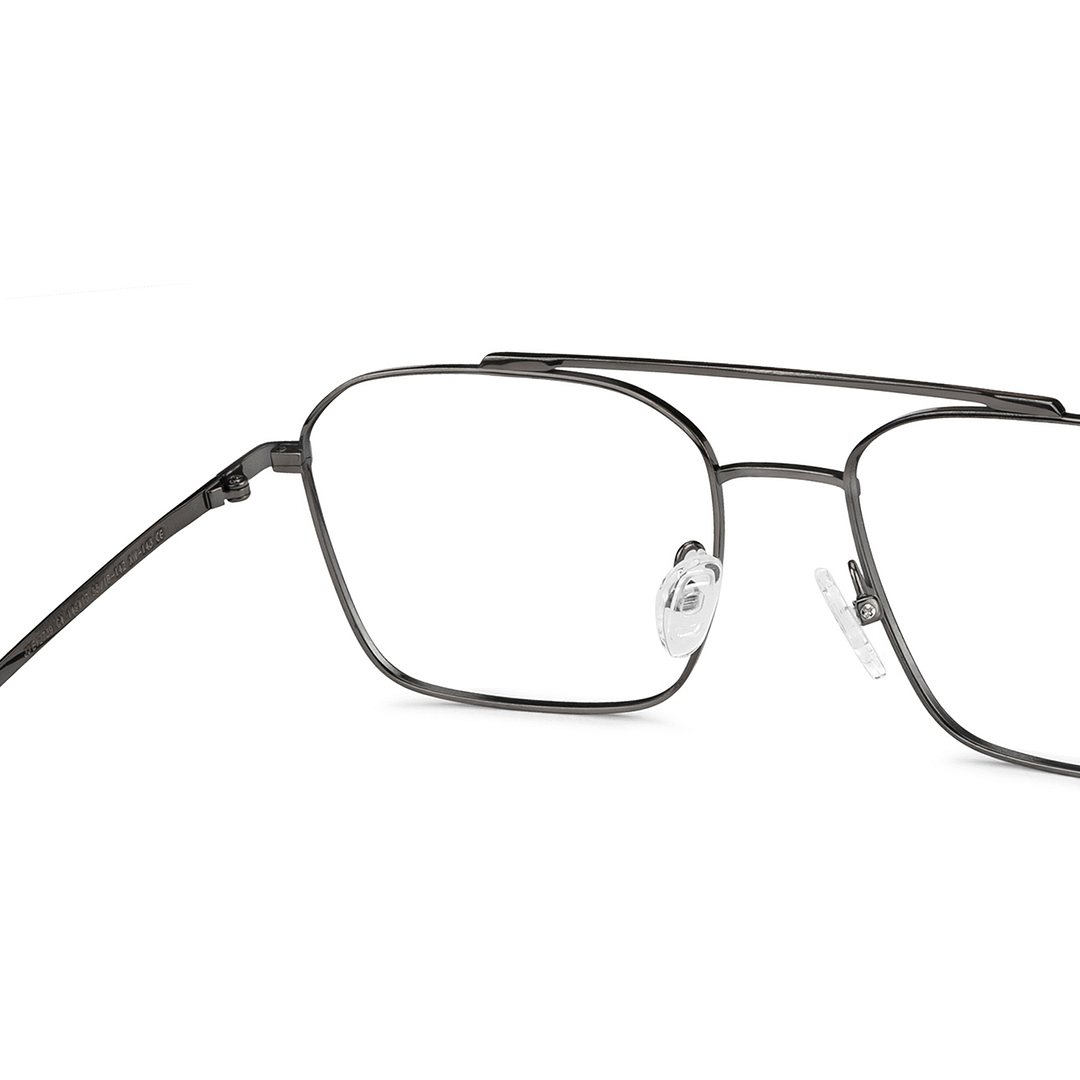 John Jacobs Online Black Full Rim Square right side