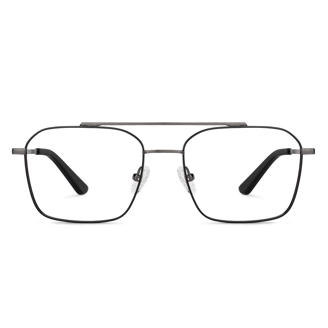 John Jacobs Online Black Full Rim Square left side