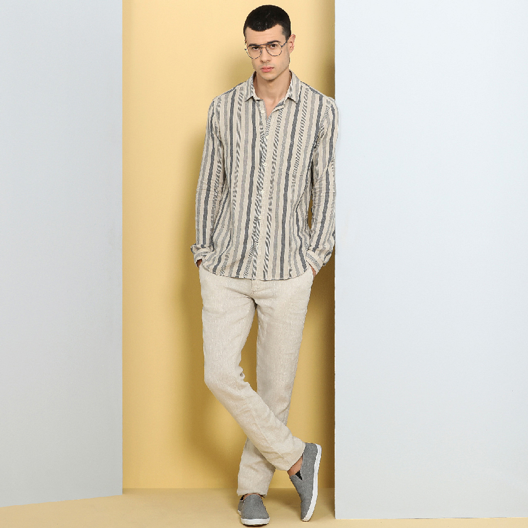 John Jacobs Dark Gray Full Rim Aviator right side