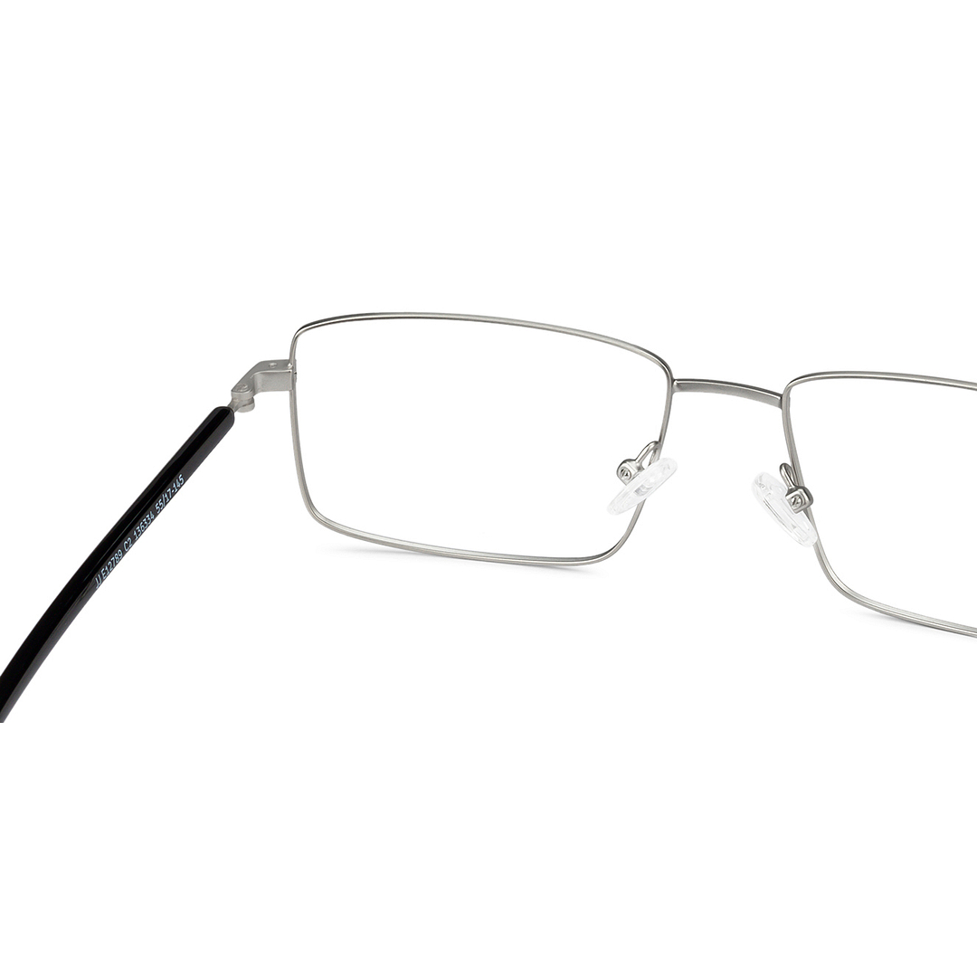 John Jacobs Gray Full Rim Rectangle left side