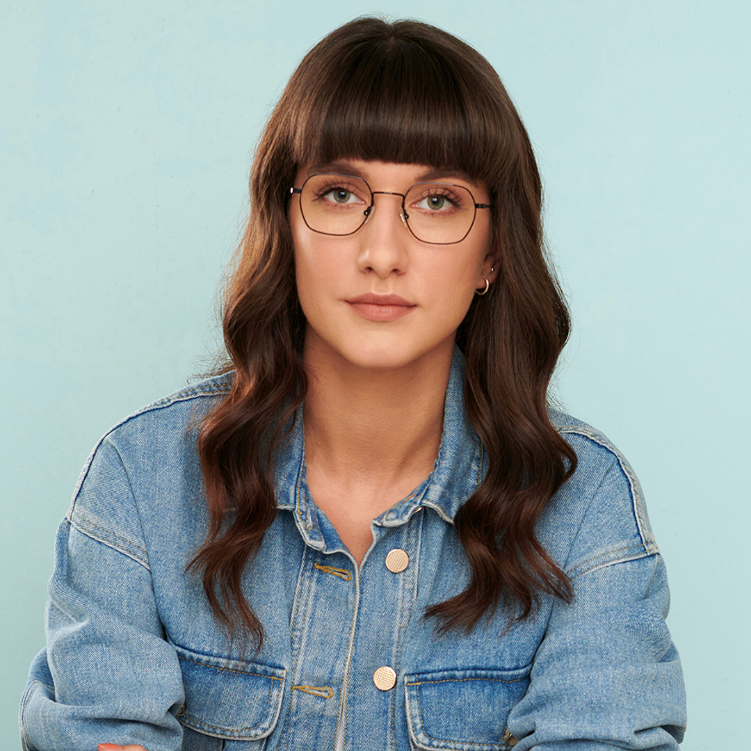 John Jacobs Online Black Full Rim Square right side