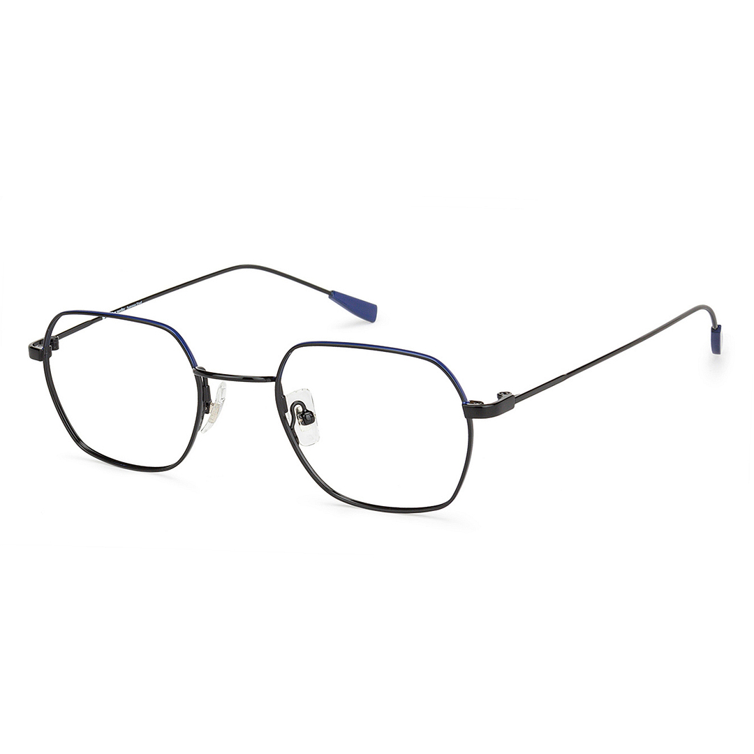 John Jacobs Online Black Full Rim Square right side