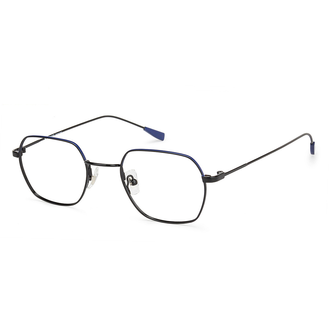 John Jacobs Online Black Full Rim Square right side