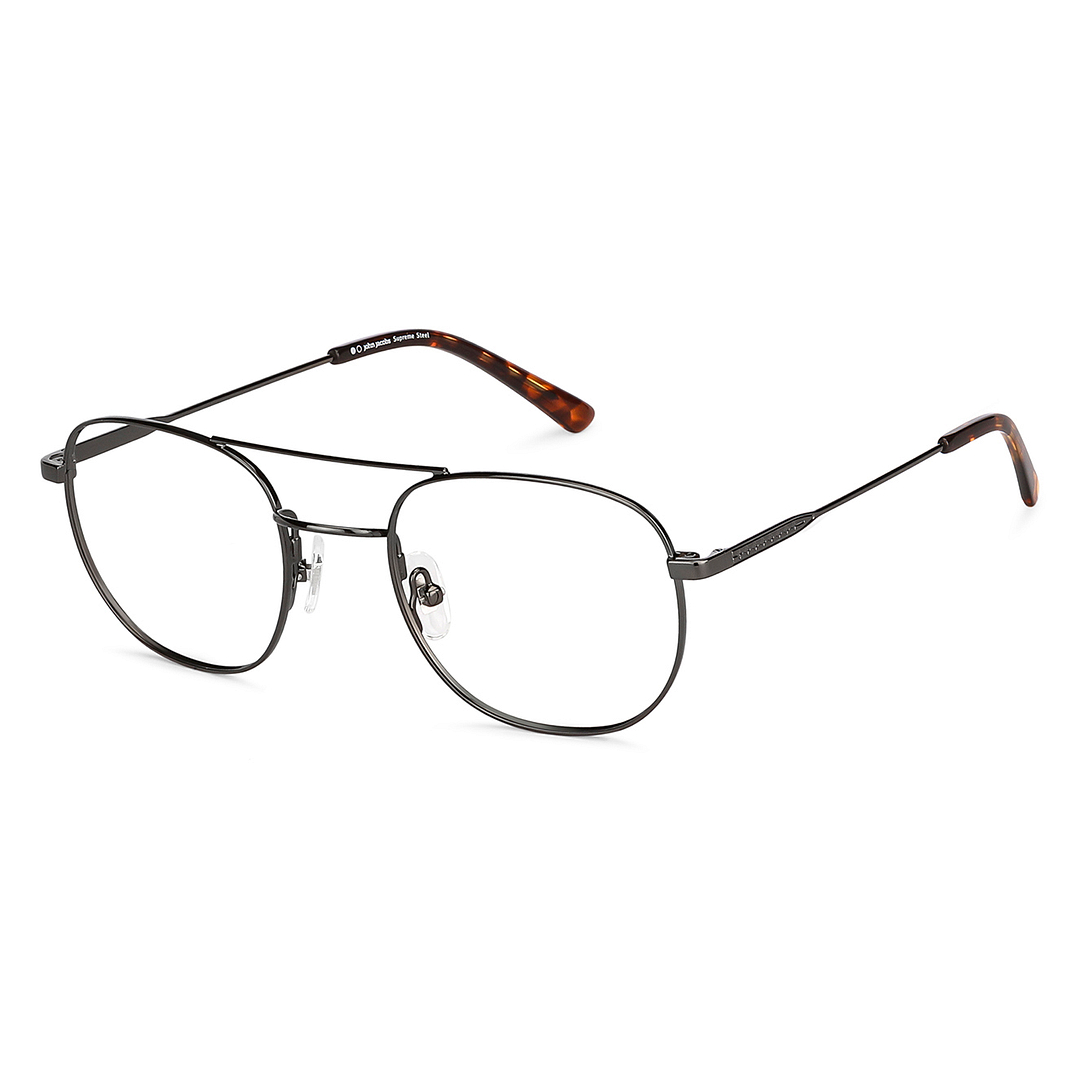 John Jacobs Online Gray Full Rim Square right side