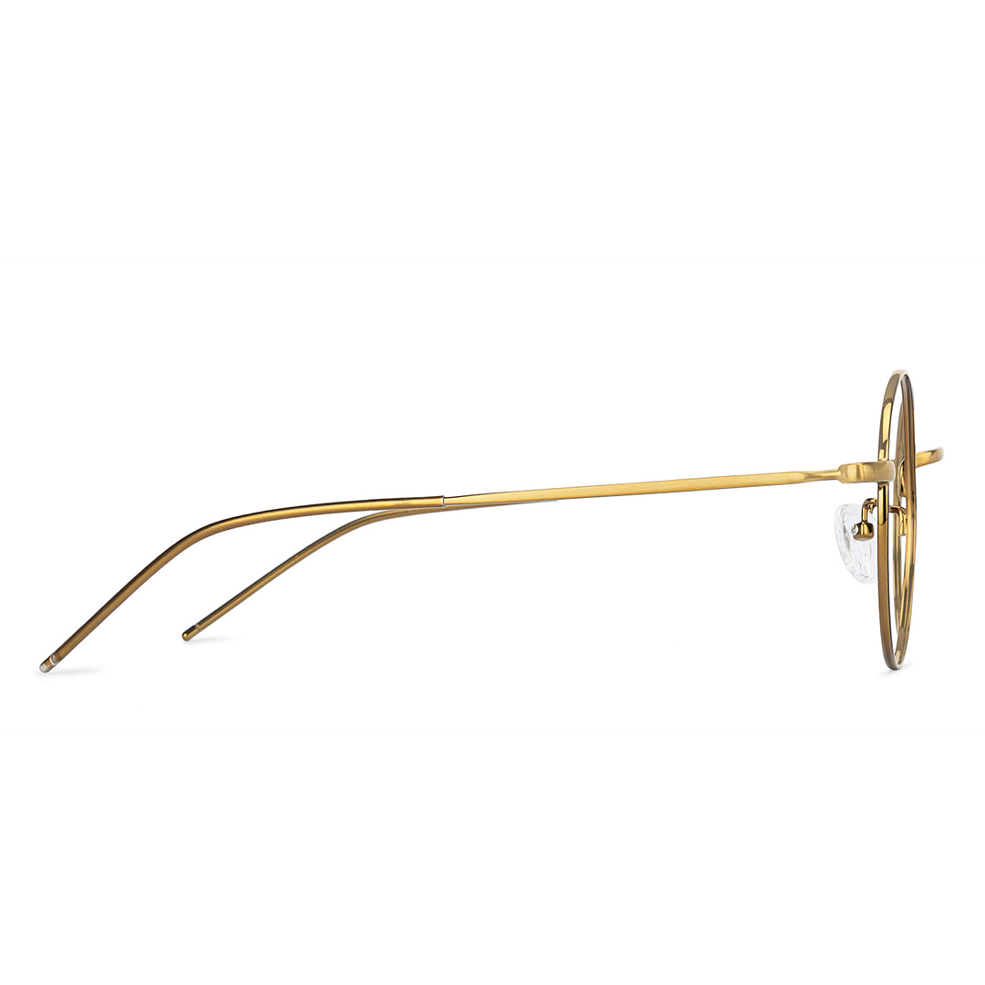 John Jacobs Online Black Full Rim Round right side