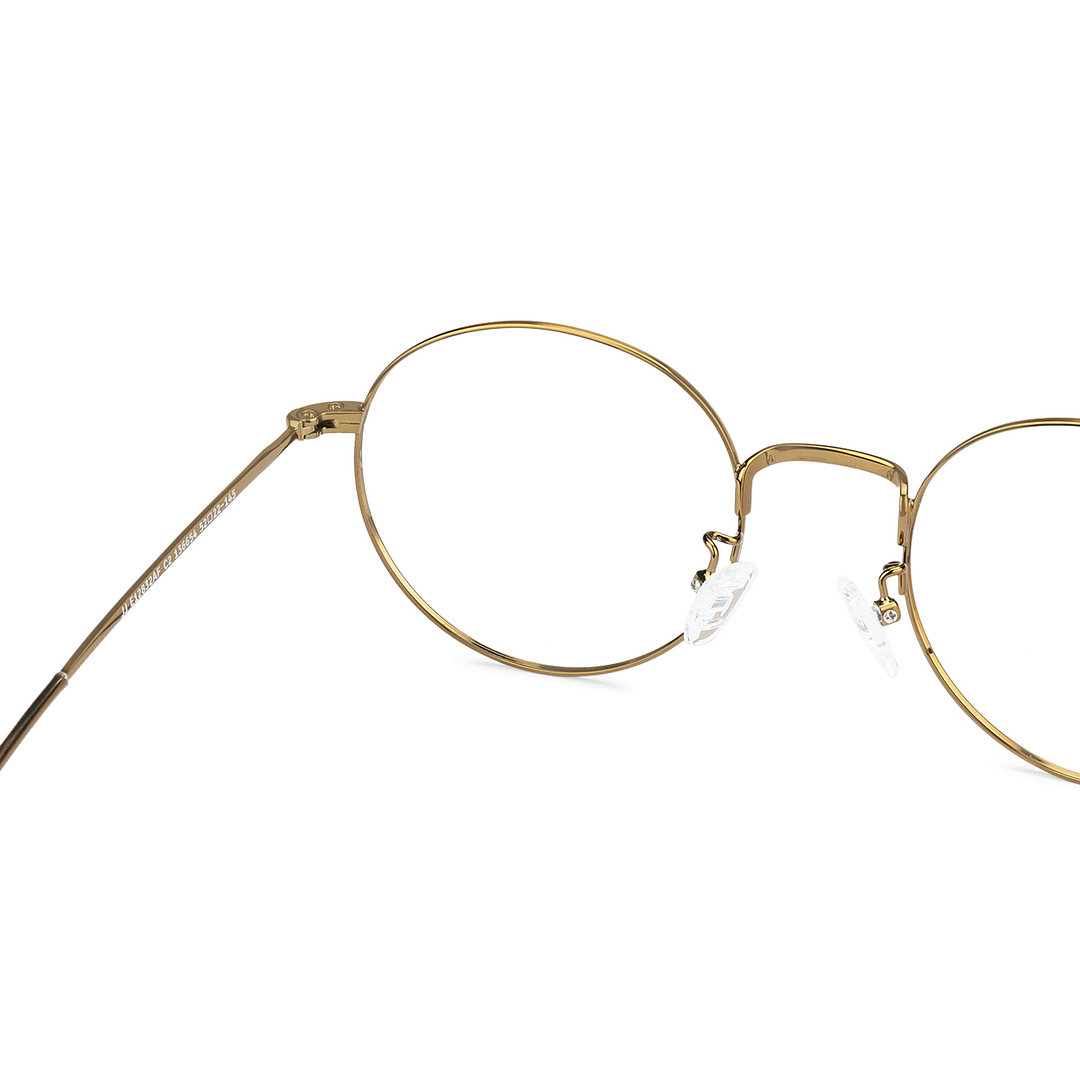 John Jacobs Online Black Full Rim Round left side