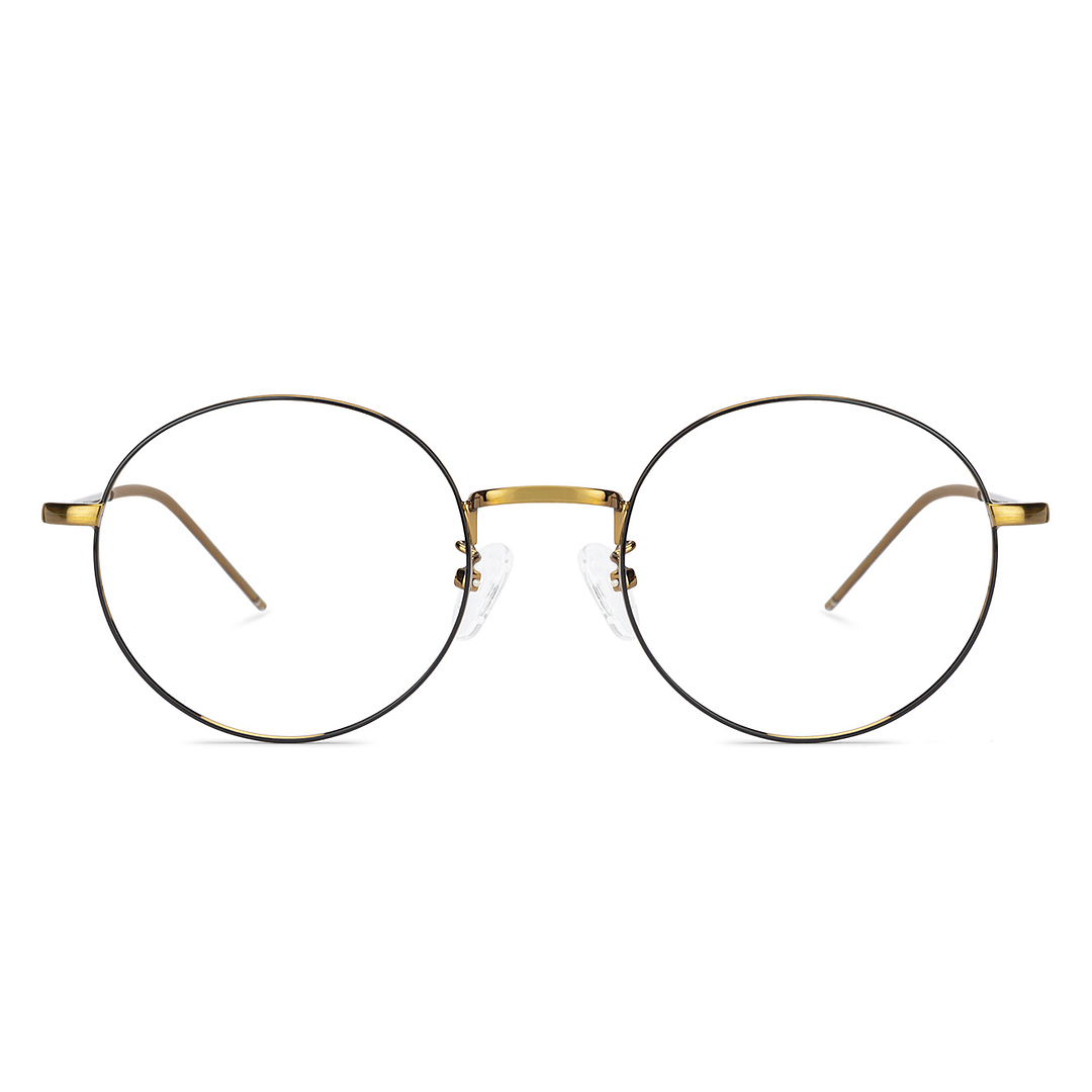 John Jacobs Online Black Full Rim Round right side