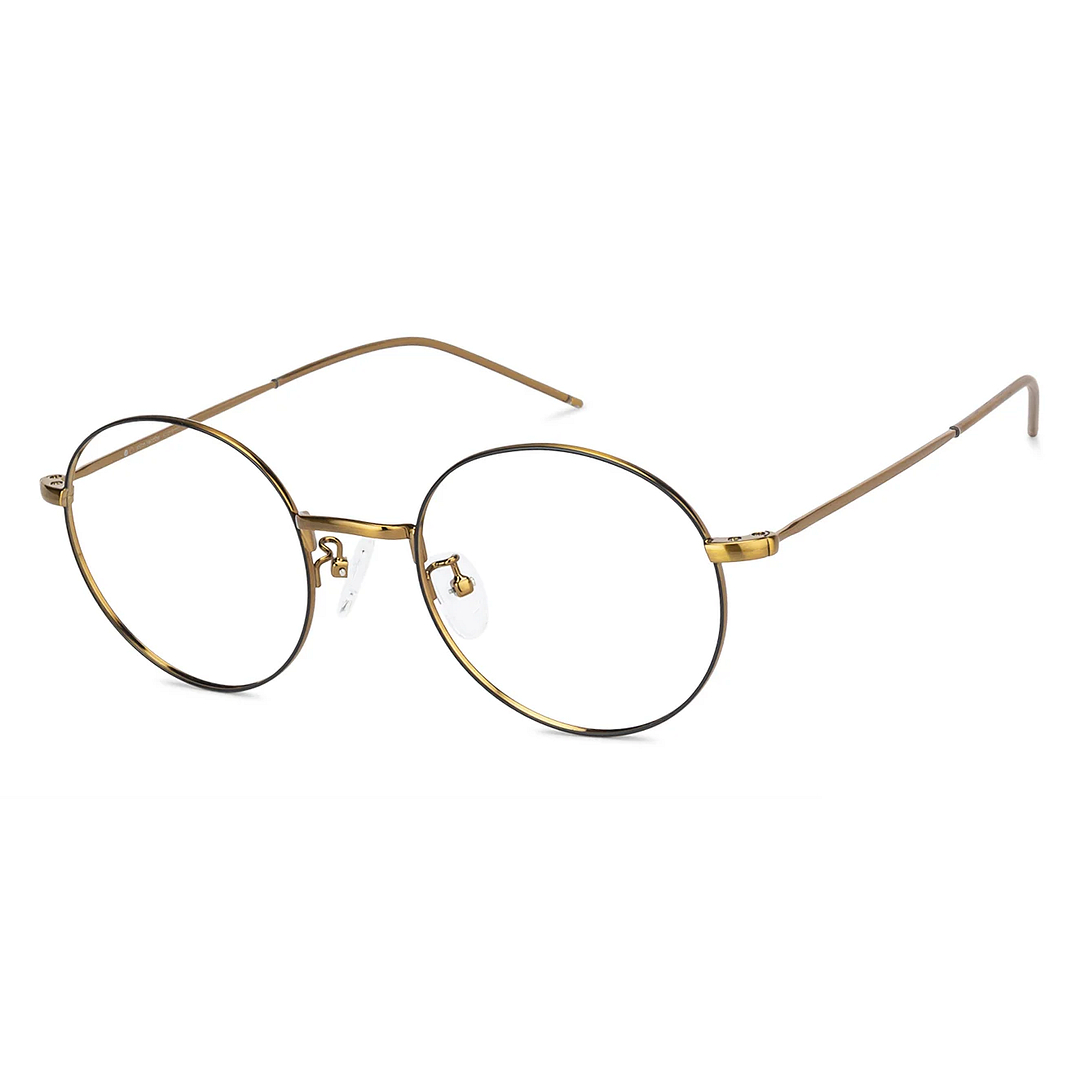 John Jacobs Online Black Full Rim Round left side