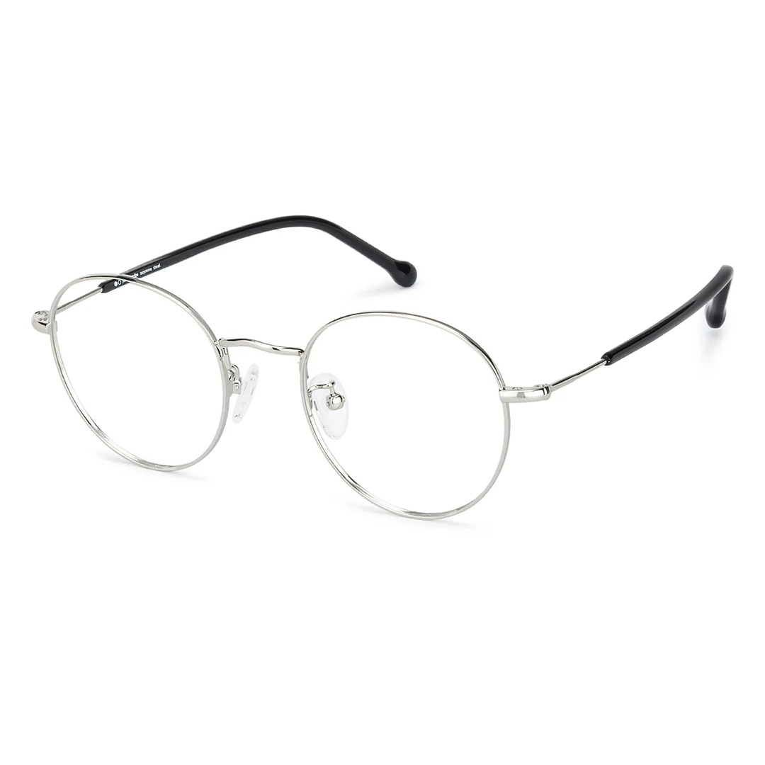 John Jacobs Online Silver Full Rim Round right side