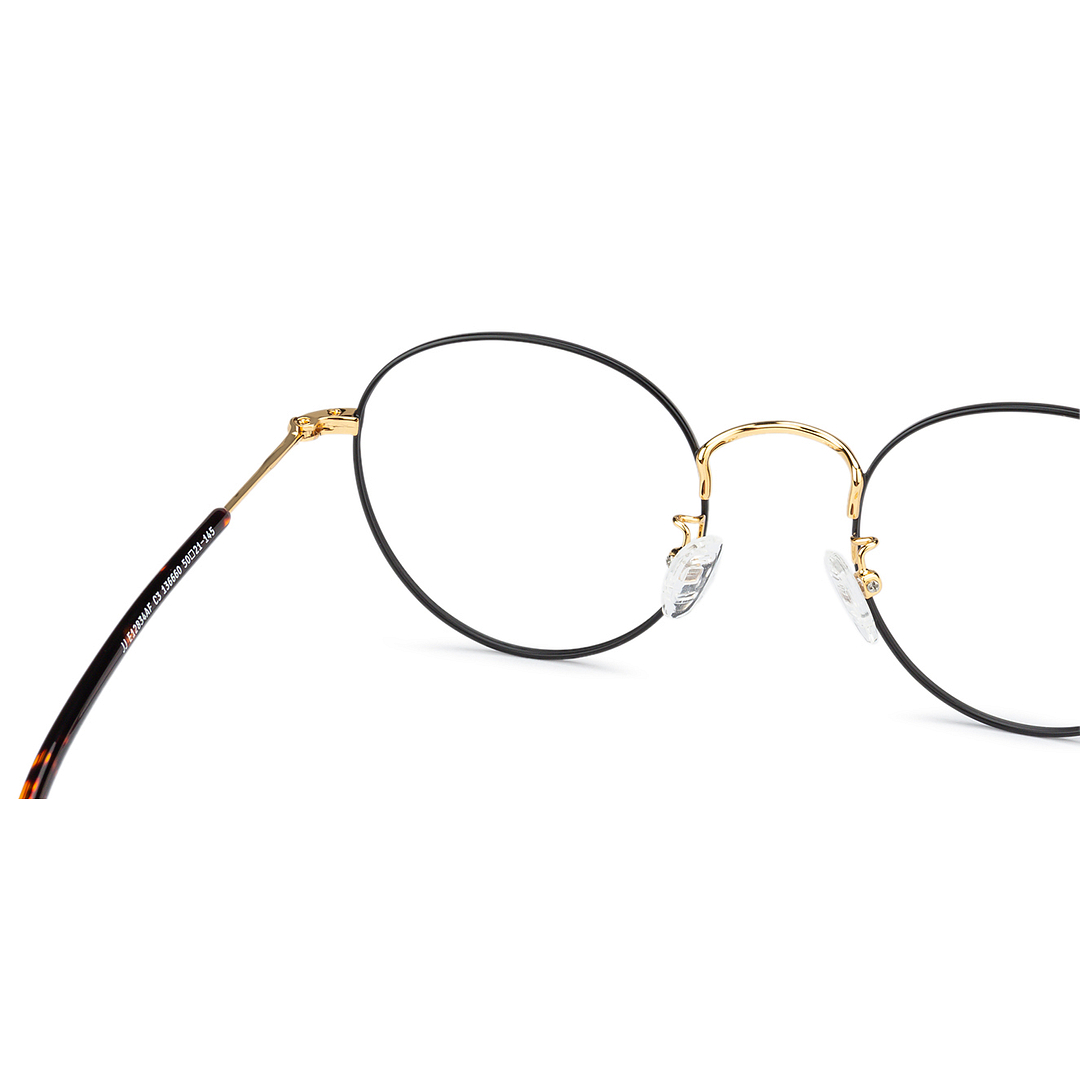 John Jacobs Online Gold Full Rim Round right side