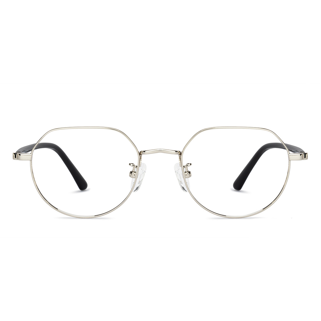 John Jacobs Online Silver Full Rim Round right side