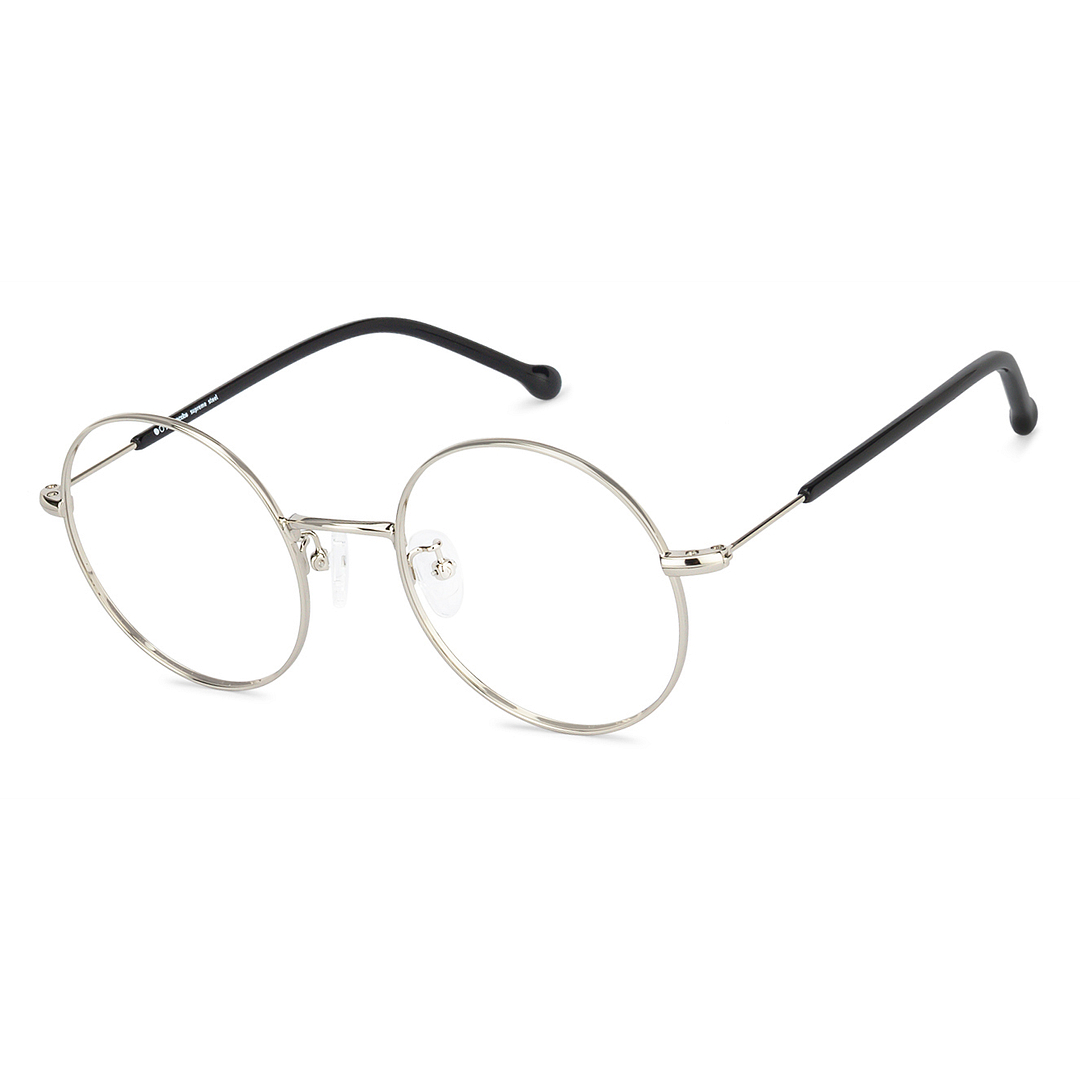 John Jacobs Online Silver Full Rim Round right side