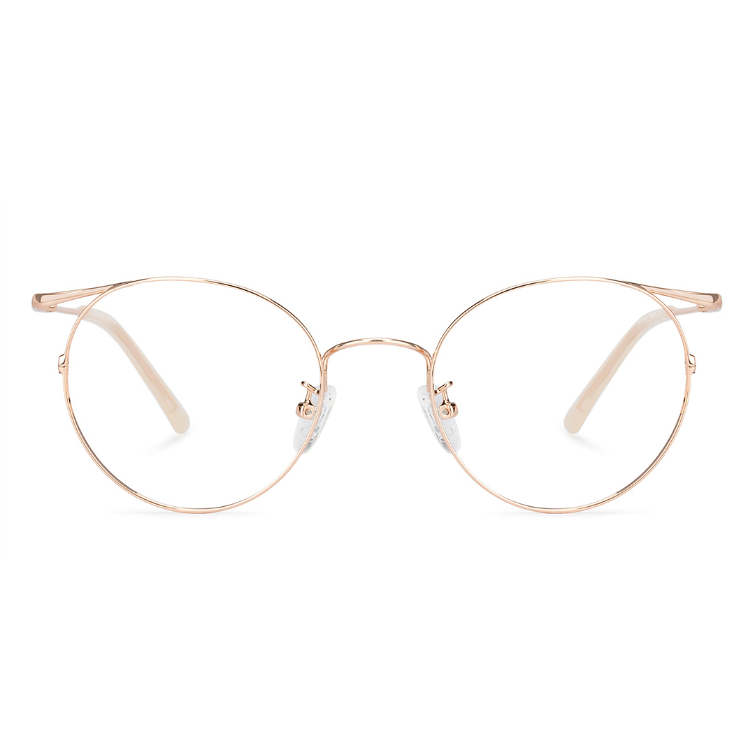 John Jacobs Online Gold Full Rim Round right side